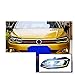 CUGYDPEG Car Lights Compatible For Polo 2019-2022 Auto Headlight Assembly Upgrade Bicofal Lens Dynamic Signal Lamp LHD RHD Tool Accessories(TSI Sliver One Set,Right Hand Drive)