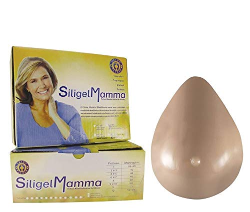 Ortho Pauher Prótese Mamária Externa De Silicone Modelo Gota Clear Translucido 42