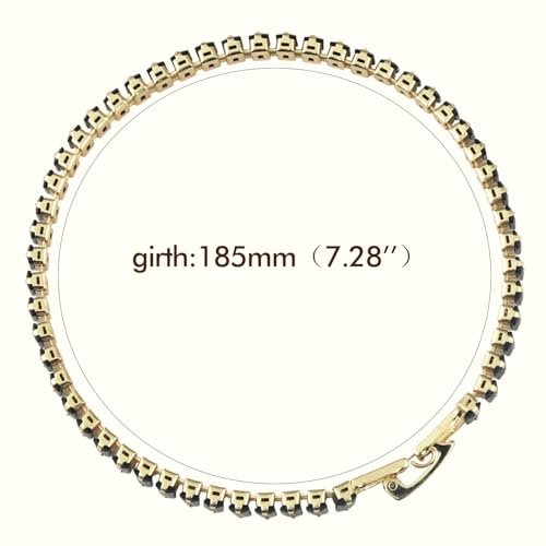 Cubic zirconia diamond bracelet2