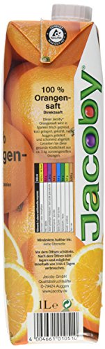 Jacoby Spanischer Orangensaft Direktsaft, 6er Pack (6 x 1 l)