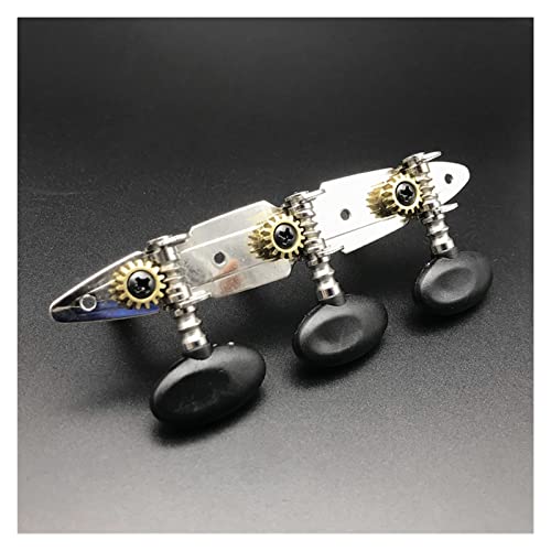 WNWN 6SET Style De Bateau Tuners De Guitare Classique Touches De Réglage Têtes De Machine Têtes Noires Bouton Noir À… - Les Beatles, Paul McCartney, John Lennon, RIngo Starr, George Harrison WNWN 6SET Style De Bateau Tuners De Guitare Classique Touches De Réglage Têtes De Machine Têtes Noires Bouton Noir À… – Image 5