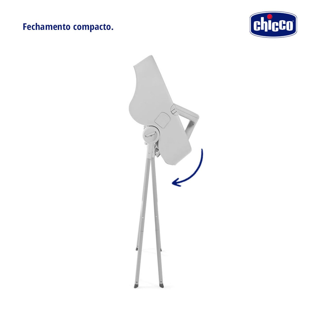 Chicco Bubble Nest Wanienka na Stojaku Pod Prysznic lub Do Wanny, Ze Zdejmowanymi Nóżkami i Antypoślizgowym Siedziskiem