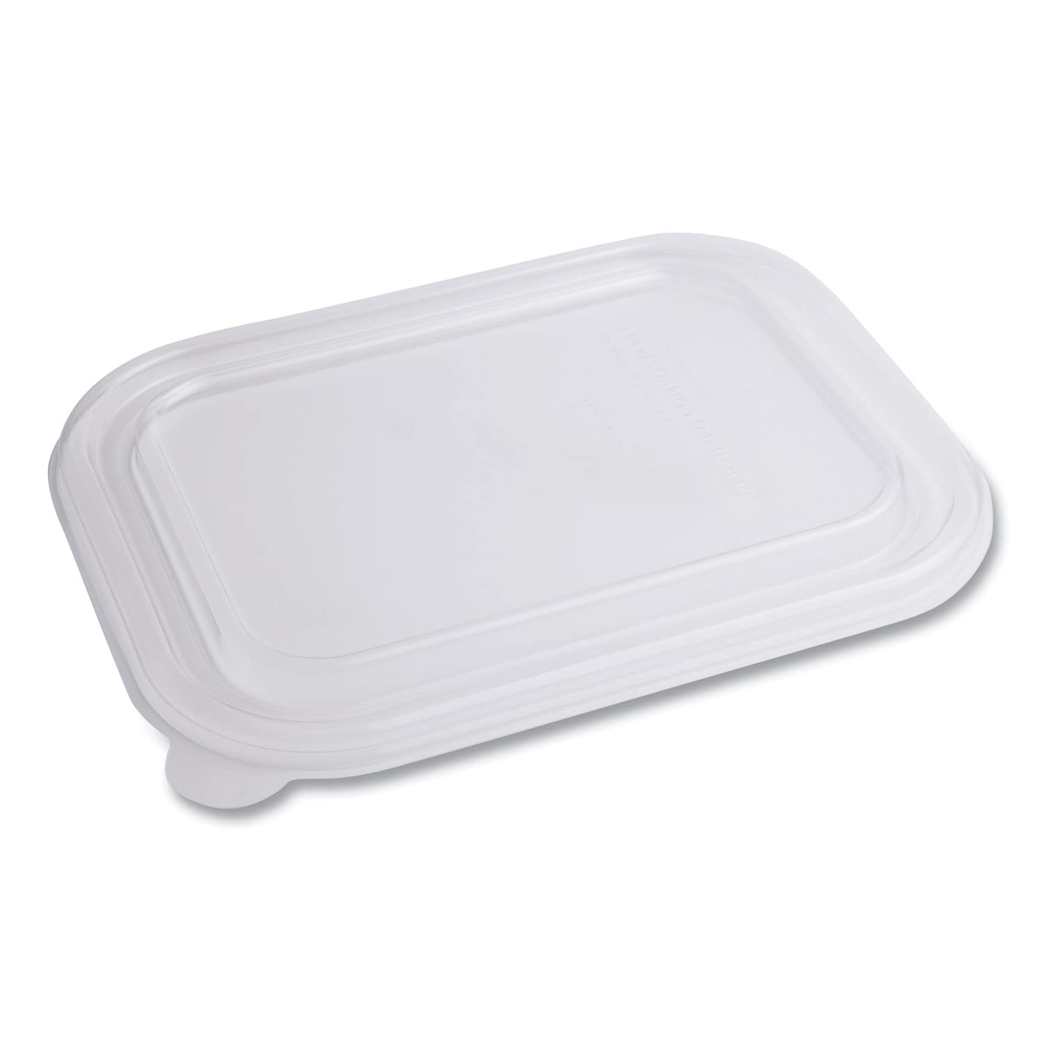Mundial Centric trl-cs-10 compostable Ingeo bandeja tapa, 10 "x 7.5" (Pack de 400)