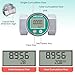 GRYVOZE Waterproof 2 Inch Water Flow Meter, 16–160 GPM Digital Turbine Flowmeter with NPT Thread, Measures Flow Rate and Total Gallons for Hot/Cold Water, Pool, Fuel, and Other High-Capacity Liquids