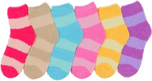 Image of ToBeInStyle Women's Pack of 6 Assorted Style Winter Socks