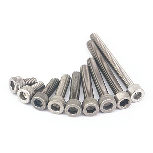 Sorekarain LOT 10 M5 x 55mm TA2 GR2 �`�^�� �Z�p�\�P�b�g �w�b�h �L���b�v �X�N�����[ �{���g �R�_ ���H DIN 912