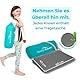 Orthopädisches Kinderkissen 5 cm Höhe mit Kissenbezug aus Bambus | Premium Memory Foam Kinder Kopfkissen