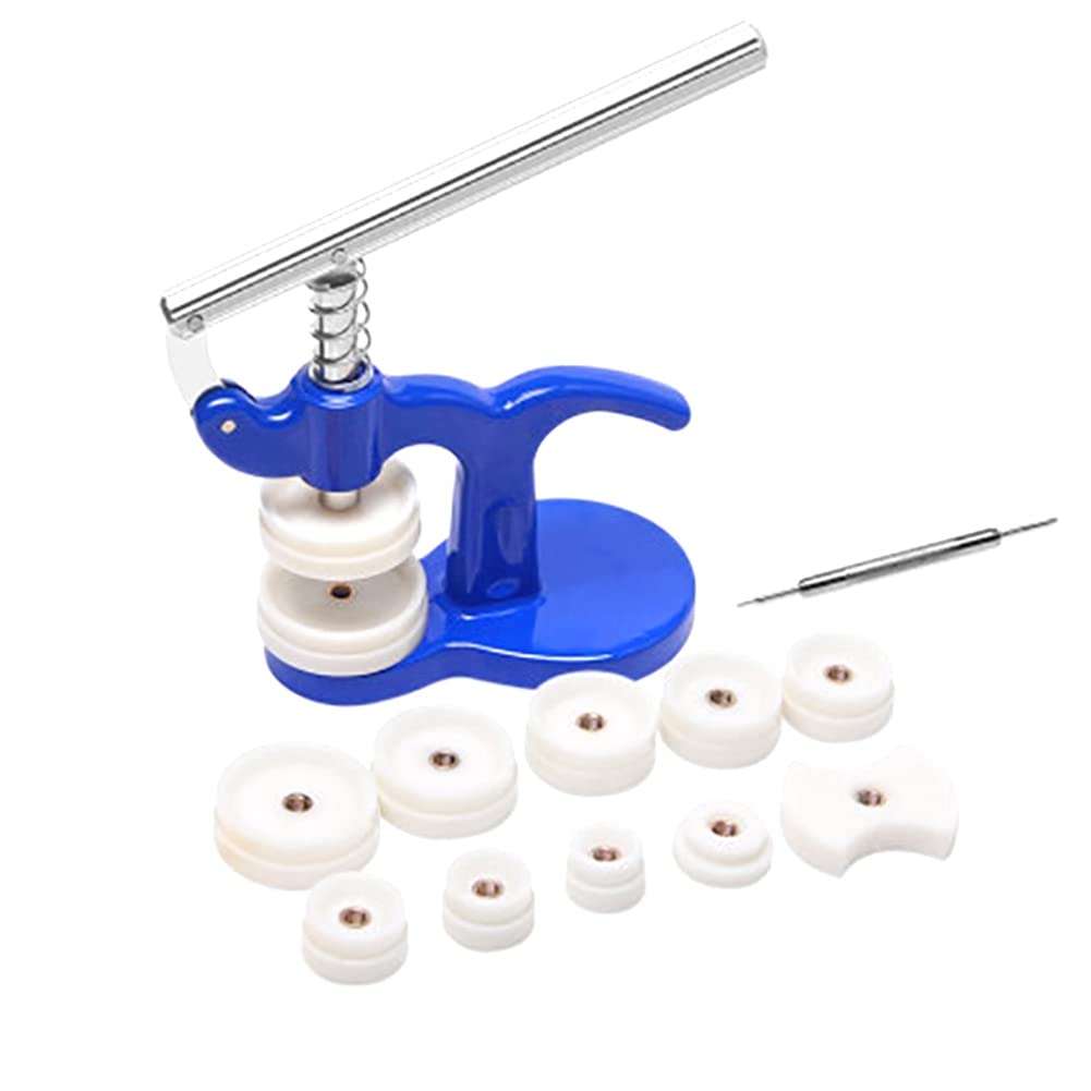 Kit de Herramientas de ReparacióN de Relojes Profesionales de 40 Piezas Herramientas de Reloj Desmontaje BateríA Reemplazo Reloj Prensa Barra de Resorte