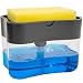 ST 531001 Soap Dispenser and Sponge Caddy, 13 ounces, Grey