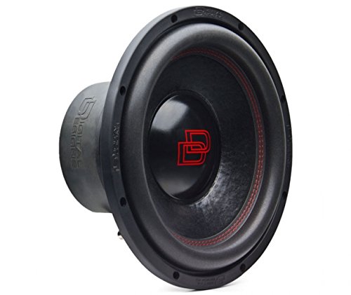 1 subwoofer SP AUDIO SP-15CW SP15CW subwoofer 15 38 cm 380 mm diameter dubbele spoel dvc 2 2 ohm 500 watt rms 1000 watt max 86 db autokap, 1 stuk