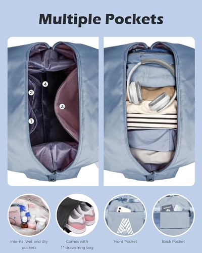 2PC Initial Travel Duffel Bag4