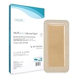 MedVanceTM Silicone - Bordered Silicone Adhesive Foam Dressing Size 4