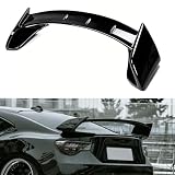Rear Trunk Spoiler Wing Compatible with Subaru BRZ 13-20, Toyota GT86 17-20, Scion FR-S 2013-2016, FRP, Gloss Black