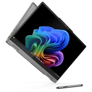 IdeaPad 5 5X 2-in-1 Touchscreen Business Laptop, 14″ WUXGA, 8-Core Snapdragon X Plus, 16GB RAM, 512GB PCIe NVMe M.2 SSD, Fingerprint Reader, FHD Cam, WiFi 7, Windows 11 Home Copilot, Digital Pen, Grey