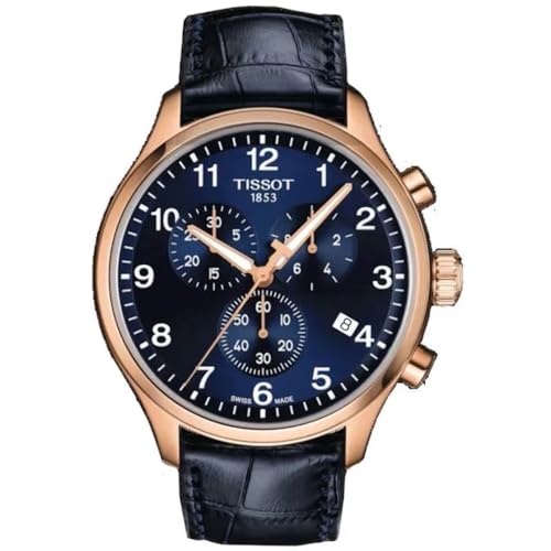 Tissot Orologio Chrono XL Blu Uomo T116.617.36.042.00, Cinturino