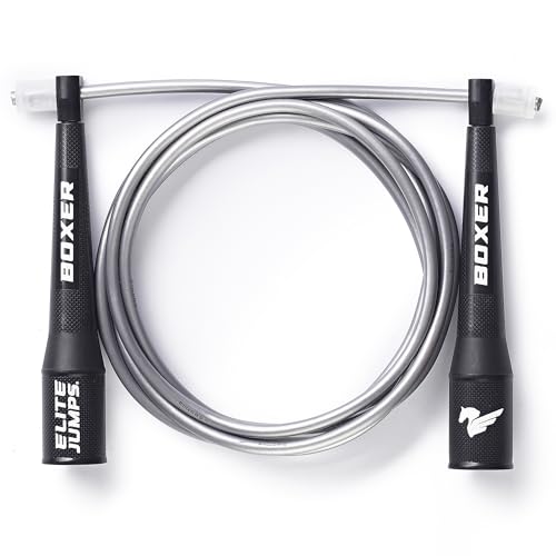 Elite Jumps Boxer 3.0 �꒵�� ? �v���d�l�̃{�N�V���O���[�N�A�E�g�@�� | ���܂Ȃ�PVC���[�v ���炩�ȃA�N�V�����n���h��&����~�߃O���b�v�t�� �t�B�b�g�l�X&�L�_�f�^���g���[�j���O�p