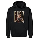 500 LEVEL Khamzat Chimaev Borz Dual Men's Hoodie Sweatshirt (Black, Medium)