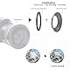 72mm auf 52mm Objektivadapter Ring,Step-Down-Ring Filter Adapter Kompatibel mit Allen 72mm Objektiven mit 52mm UV ND CPL Filter +1pcs Objektivreinigungstuch