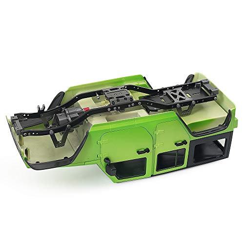 Boîte de transfert préfixale pour session crawler Axial SCX10 en forêt