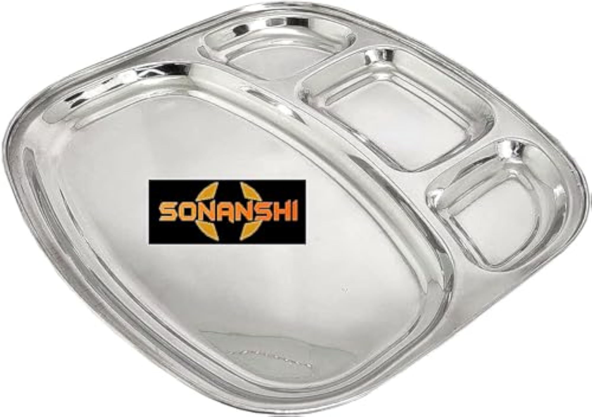 Stainless Steel Dosa Thali, Mirror Finish Dinner Plate