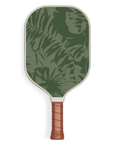 Recess Premium Pickleball Paddle Zuma - Strong & Durable Fiberglass Surface Lightweight Honeycomb Core & Comfort Grip Handles - Tournament or Casual Play USAPA Approved