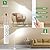 Yikuneng Dimmable LED Floor Lamp, Super Bright Reading Lamps Floor Standing Lamp with Remote & Touch Control, Stepless Dimming & 2700K-6500K Color Temperature, for Living Room Bedroom Office, White