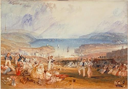 Lienzo de Devsnshire por Turner mural decorativo grande para renovar el comedor