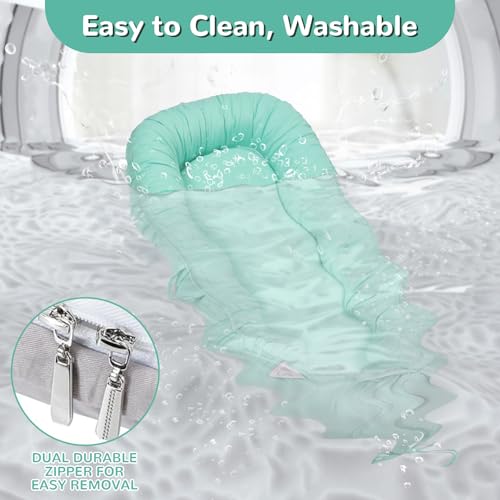 Image of EAQ Baby Lounger, Infant Lounger for Newborn,Portable Baby Nest Cover Breathable & Soft, Newborn Essentials