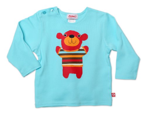 Zutano Baby Boys Happy Camper Long Sleeve T-Shirt