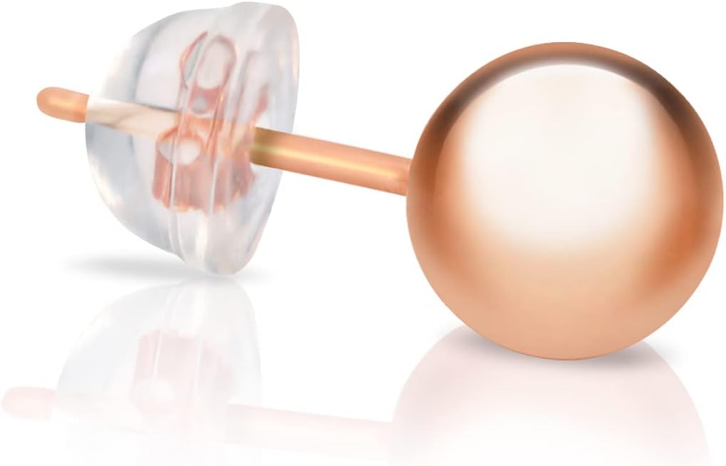 JULIETTE COLLECTION14K Gold Ball Stud Earrings for Women