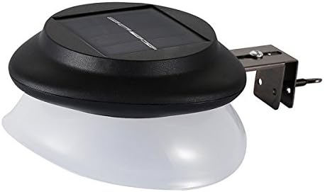 Solar Gutter Lights Outdoor, 9 LED