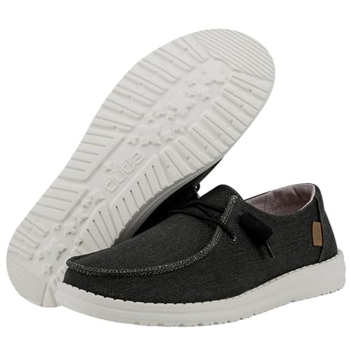 Image of HEYDUDE Women's Wendy Chambray | Women's Shoes | Women's Lace Up Loafers | Comfortable & Light-Weight