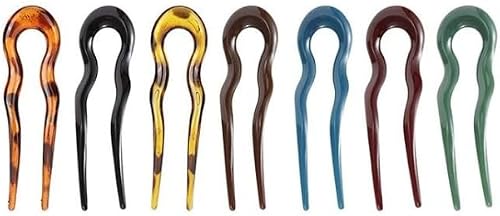 7 Pack Hair Forks 5 Inc French Hair Pin for Thick Long Hair