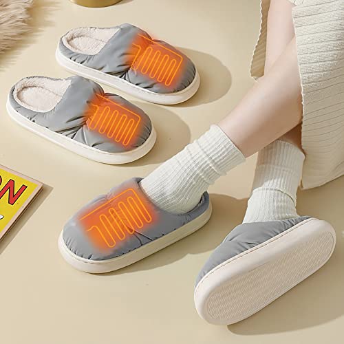 Chaussons chauffants USB coussin chauffant pieds électriques