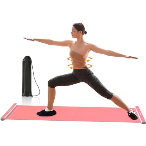 Equilibrio e stabilità: migliora l'equilibrio e la stabilità, la tavola scorrevole per esercizi può essere utilizzata per un efficiente fitness generale del corpo, migliorando la coordinazione completa dell'equilibrio del corpo.