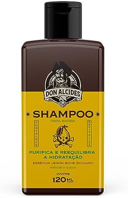 Shampoo para Barba Don Alcides Lemon Bone 120ml