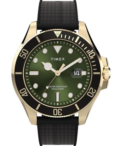 Timex Reloj Analógico para para Hombre de Cuarzo con Correa en Caucho TW2Y05300