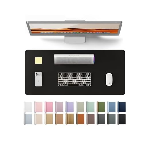 YSAGi PU Leather Large Desk Protector