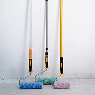 Hardy Working Tools Perche télescopique pour rouleau à peinture 100 cm – 180 cm Perche télescopique en métal et plastique pour peindre Accessoires pour peindre