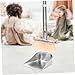 MAGICLULU 1Set Handled Broom and Dustpan Household Cleaning Tools for Home Office and Dorm for Corners Resistance Comfortable Use