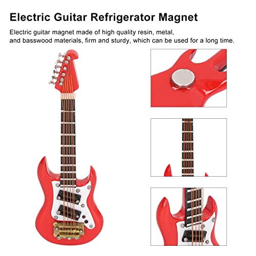 Réfrigérateur de guitare électrique, guitare miniature en résine de fabrication en forme d’aimant de réfrigérateur… - Les Beatles, Paul McCartney, John Lennon, RIngo Starr, George Harrison Réfrigérateur de guitare électrique, guitare miniature en résine de fabrication en forme d'aimant de réfrigérateur… – Image 3