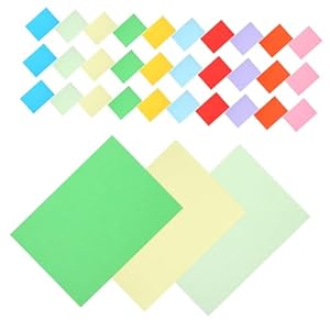 DOITOOL 3er-Packungen Farbkopierpapier Pastellfarben