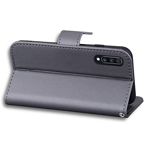 Greaked for Samsung A10/A20/A30/A50/A50/A50S/A30S Capa protetora de couro PU com compartimento para