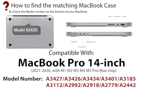 Coque MacBook Pro 14 M3 M4 évite rayures étui protecteur Astronaute B et microfibre - 2