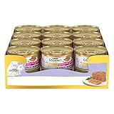GOURMET Gold Cibo Umido per Gattini Mousse con Vitello - 24 Lattine da 85 g, Alimento Umido Specifico per Gattini