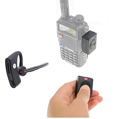 Fumei Walkie Talkie Bluetooth Headset and Wireless Talkie Dongle Adapter Wireless Finger PTT