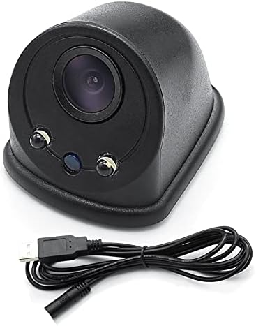 PolarLander 5V Coche USB Inalámbrico WIFI Punto ciego Frente Vista lateral trasera Cámara DVR 1280 * 720 WiFi Cámara de coche para iPhone y Android por APP
