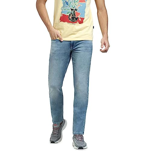 Image of Jack & Jones Men's Slim Fit Jeans | Low Rise | Jeans for Men