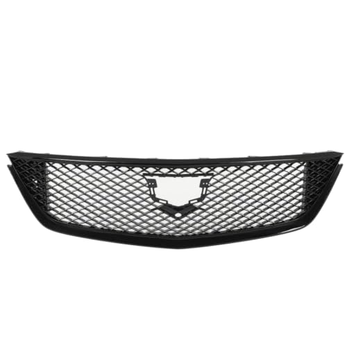 Grille en Plastique Noire de Calandre pour Capot Cadillac CT5 2020-2024