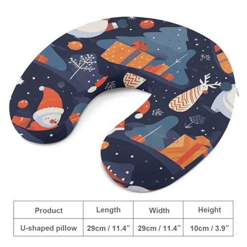 Almohada de viaje espuma viscoelástica tamaño único miniatura 2